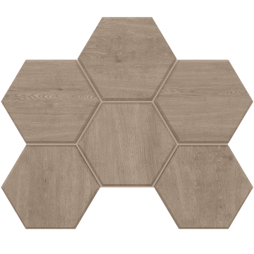 Купить Мозаика CW02 Гексагон 25x28,5x9 непол. в Москве