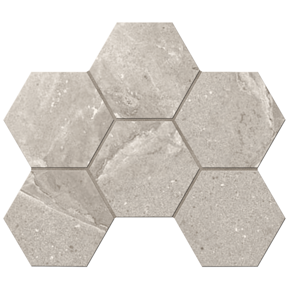 Мозаика KA03 Hexagon 25x28,5 непол.(10 мм)