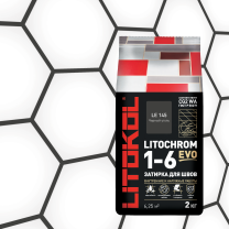 LITOCHROM 1-6 EVO LE 145 черный уголь 2kg Al.bag