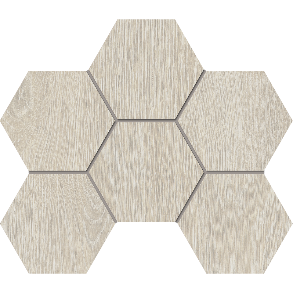 Купить Мозаика KW00 Гексагон 25x28,5 структур. в Москве