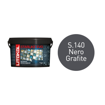 Купить STARLIKE EVO S.140 NERO GRAFITE затир.смесь (1kg bucket) в Москве-2