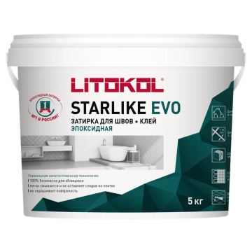 STARLIKE EVO S.810 VERDE CAPRI затир.смесь (5kg bucket)