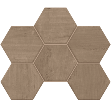 Купить Мозаика CW03 Гексагон 25x28,5x9 непол. в Москве