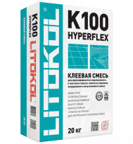 HYPERFLEX K100 белый-клеевая смесь 20kg bag