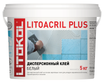 LITOACRIL PLUS - пастообразный клей 5kg bucket